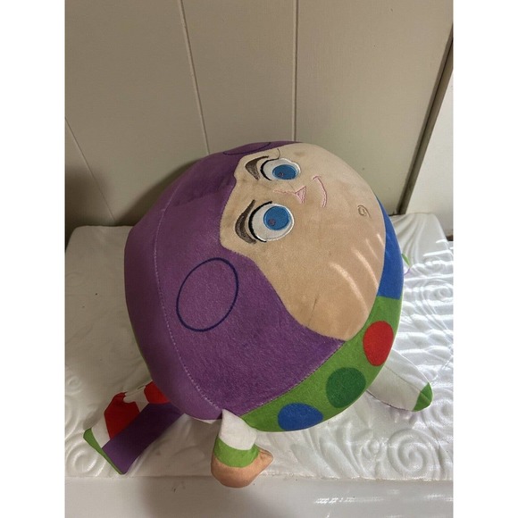 Disney Baby Cuddle Pals Toy Story Plush Round Buzz Lightyear Stuffed Toy - Picture 3 of 5
